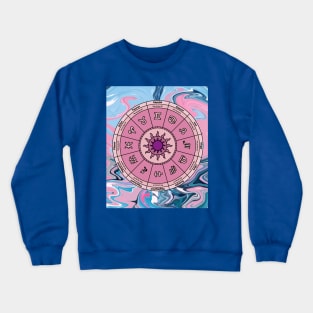 Zodiac Cycle Horoscope Crewneck Sweatshirt